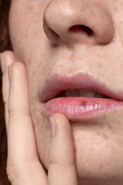 Опухание верхней губы: причины и способы лечения